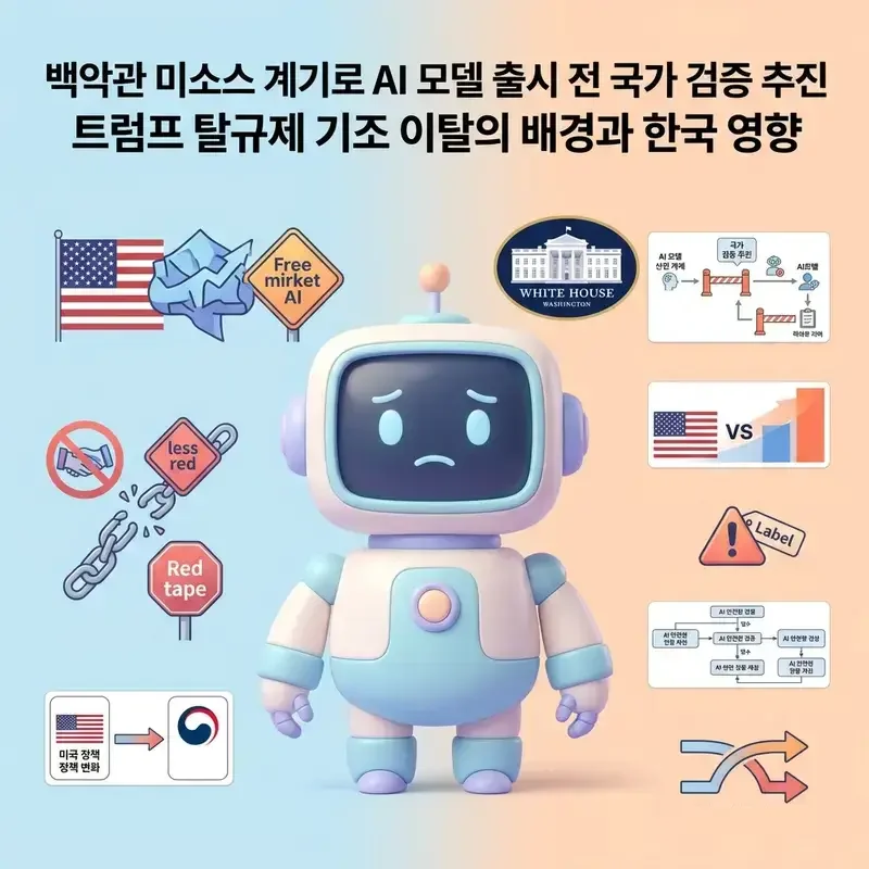 백악관 미소스 계기로 AI 모델 출시 전 국가 AI 모델 승인 의무화 행정명령 검토